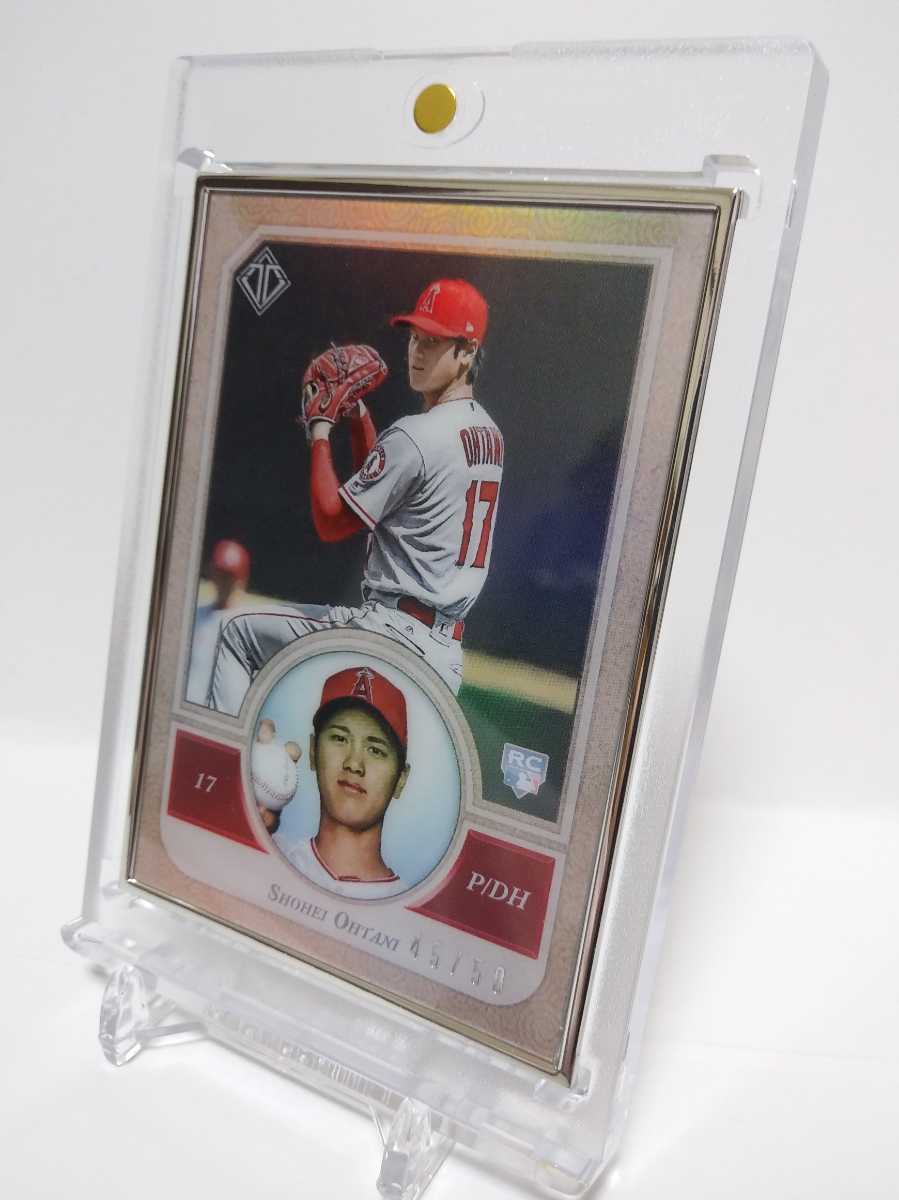 panini　大谷翔平　ルーキーカード　299シリアル 50枚限定:T-SO2O】2018/大谷翔平/Topps/Transcendent/RC/ルーキー