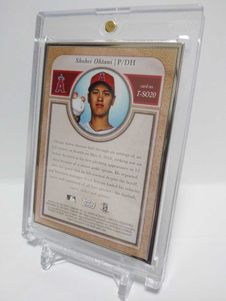 50枚限定:T-SO2O】2018/大谷翔平/Topps/Transcendent/RC/ルーキー