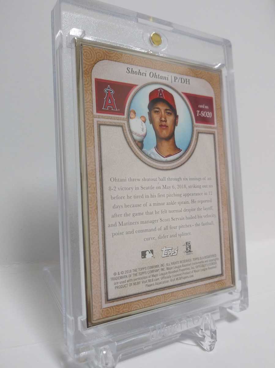 50枚限定:T-SO2O】2018/大谷翔平/Topps/Transcendent/RC/ルーキー