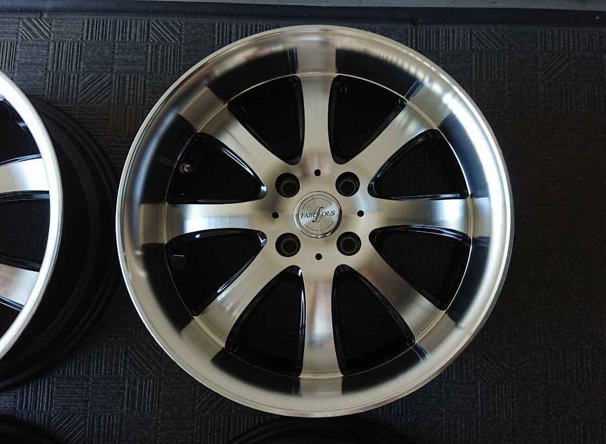 FABULOUS ファブレス BARONE バローネ MC-8 16インチ 6J +40 PCD100 4H 