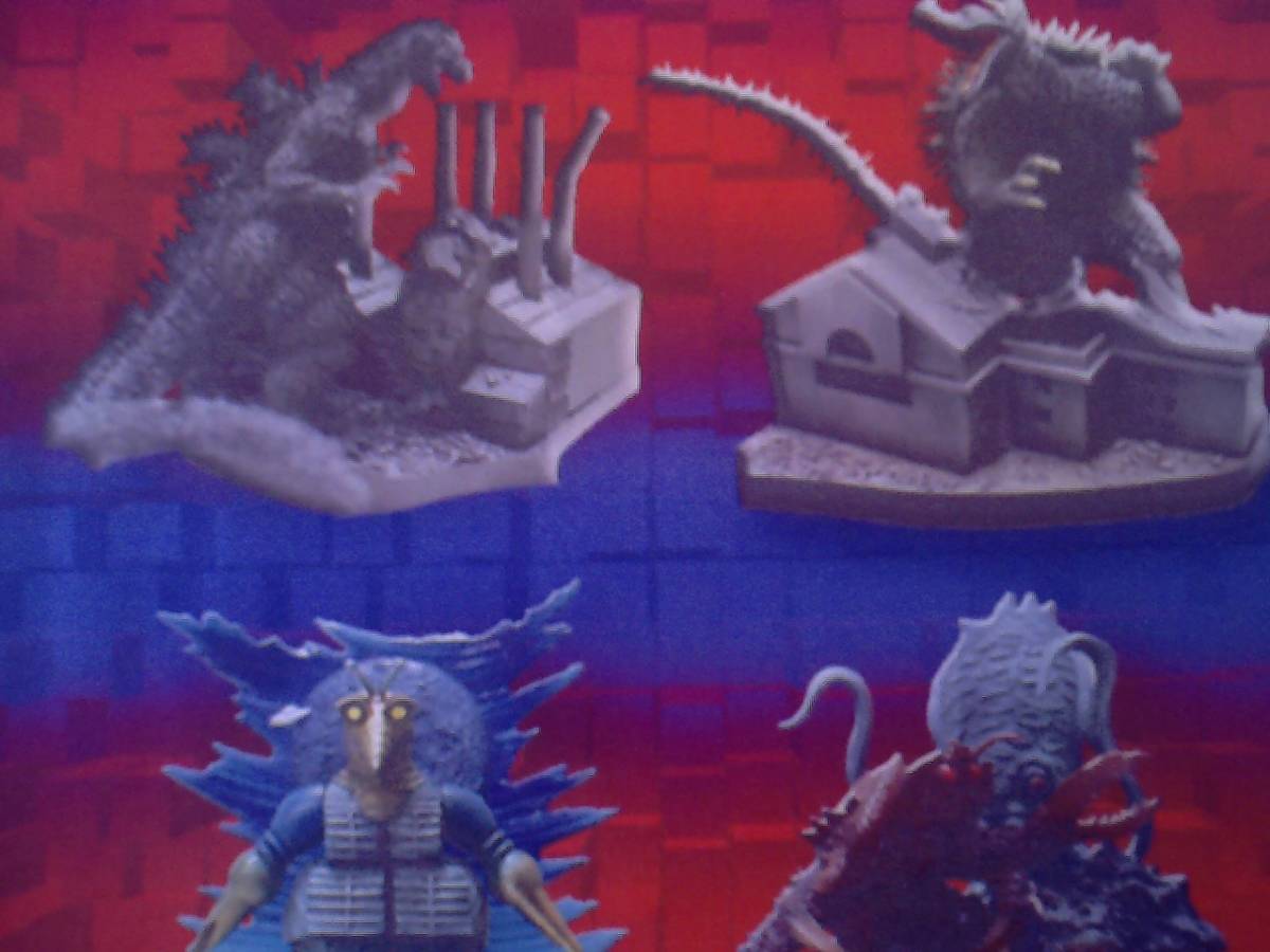 【限定SALE，爆買い】 メガハウスアートワークスコレクションfeaturing 開田裕治 東宝怪獣シリーズPart２ ゴジラの逆襲篇 全4種X2 彩色版＆ブロンズ セット(ゴジラ)｜売買されたオークション情報、yahooの商品情報を ゴジラ
