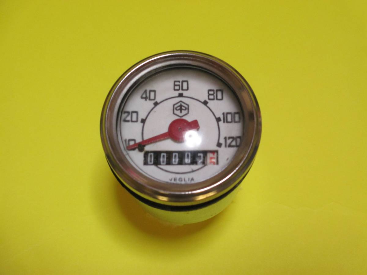 値下げ！売れてます！！新品激安 ベスパ５０S、１００　スピードメーター　１２０Km