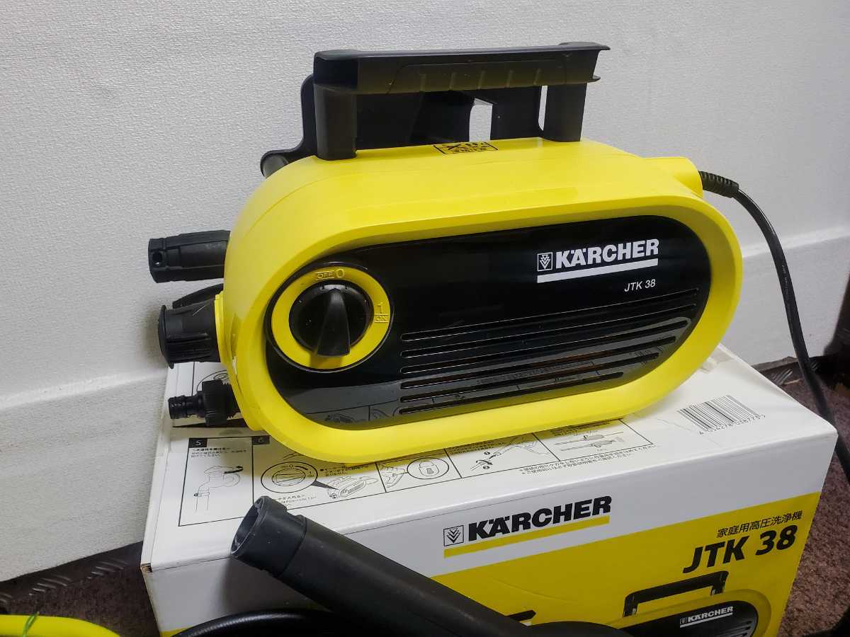 KÄRCHER JTK 38 高圧洗浄機 KARCHER ケルヒャー JTK38 家庭用 高圧洗浄機 洗浄・車・壁・庭