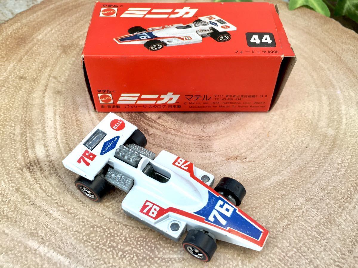  マテル MATTEL ミニカ フォーミュラ5000 白色 香港製(乗用車)｜売買されたオークション情報、yahooの商品情報をアーカイブ公開 - オークファン 乗用車