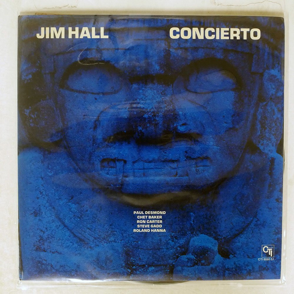 米 75年オリジナル JIM HALL/CONCIERTO/CTI 6060 S1