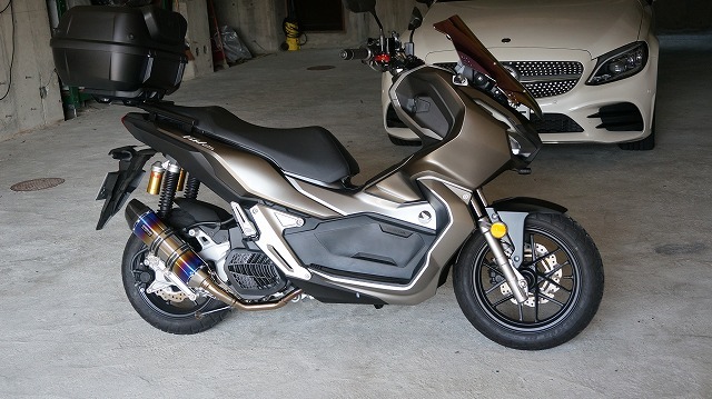ゆう様　車高調② HONDA ADV150 オプション多数 美車 ガレージ保管 button-area 【公式通販】
