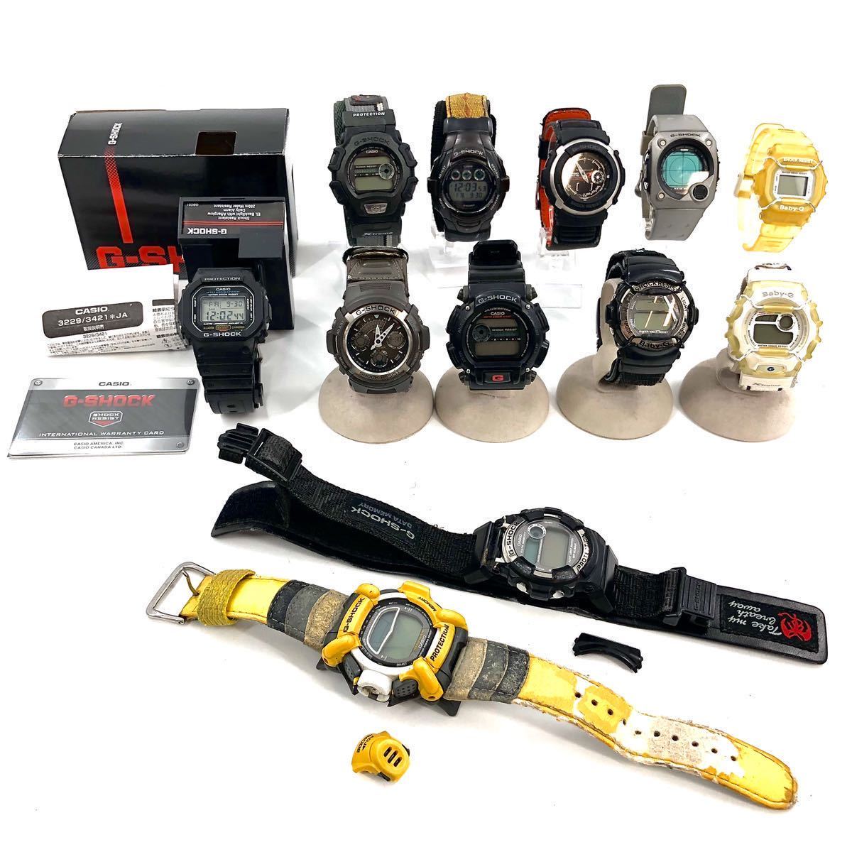 稼働品含む☆CASIO☆G-SHOCK】D-208 カシオ Gショック Baby-G 腕時計 