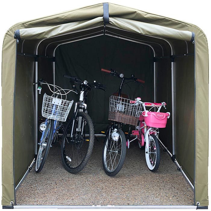 送料無料!! 売れ筋! サイクルハウス 駐輪 アルミフレーム 自転車