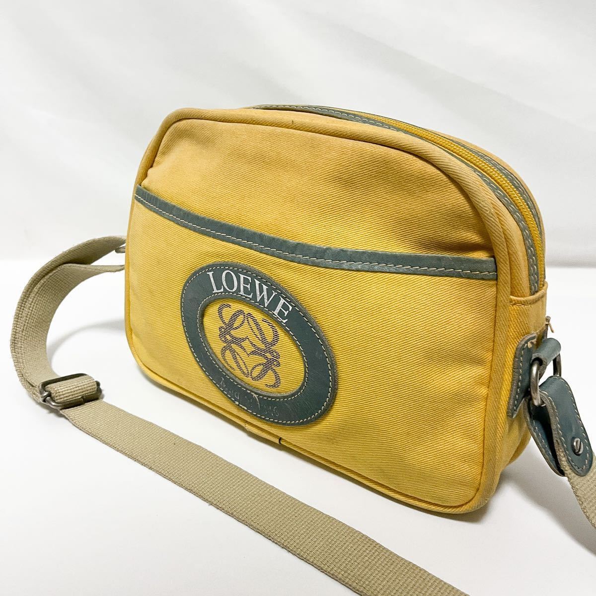 LOEWE ショルダーバッグ アナグラム ヴィンテージ オールド LOEWE ショルダーバッグ アナグラム ヴィンテージ オールド