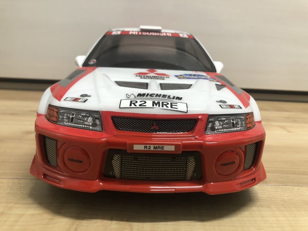 塗装済完成品】タミヤ 1/10 RC 三菱ランサーエボリューションⅤ WRC