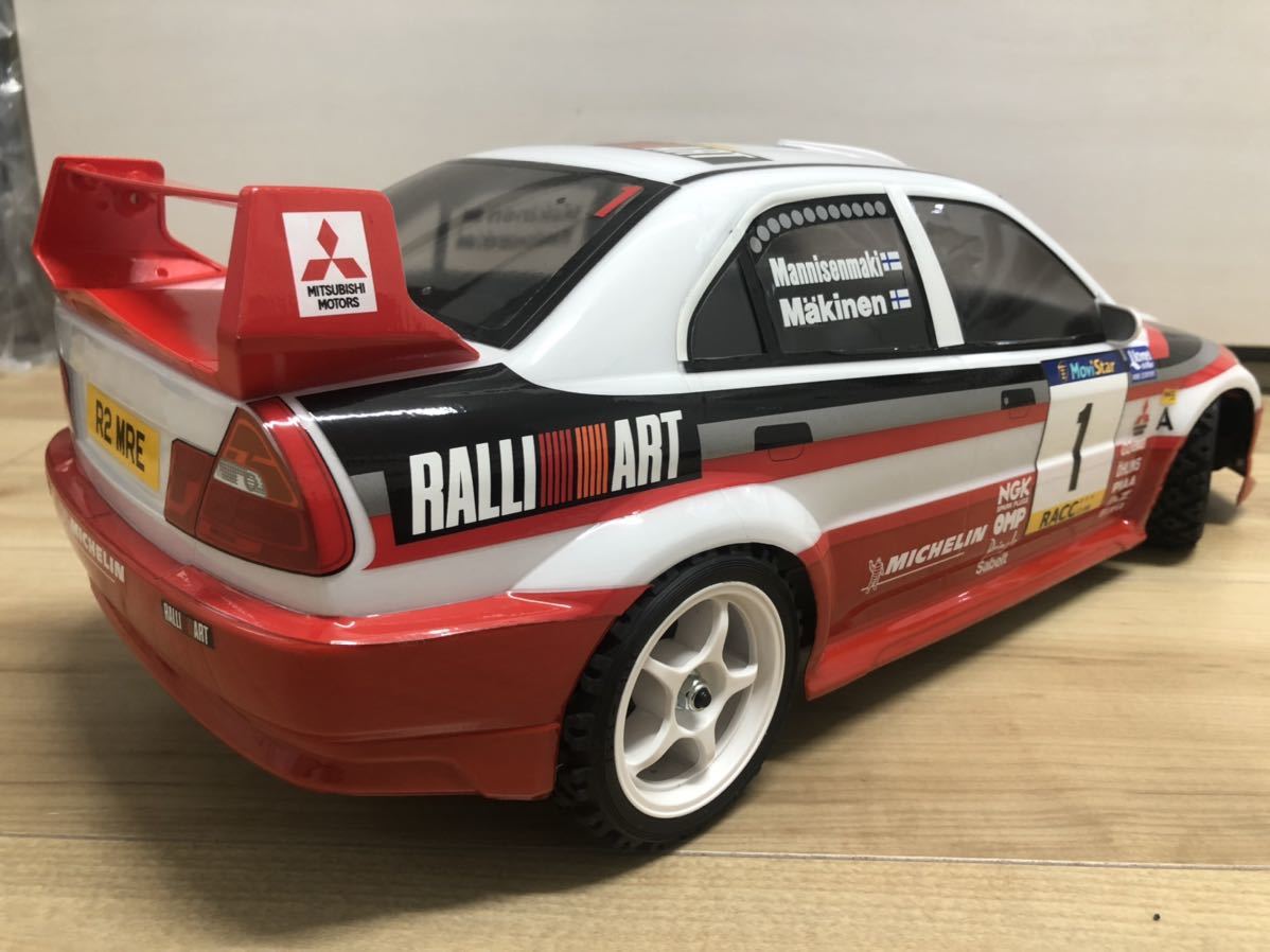 塗装済完成品】タミヤ 1/10 RC 三菱ランサーエボリューションⅤ WRC