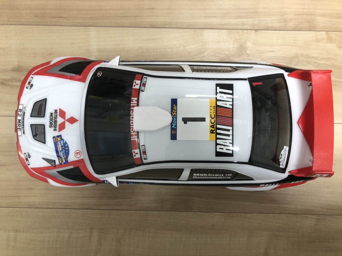 塗装済完成品】タミヤ 1/10 RC 三菱ランサーエボリューションⅤ WRC