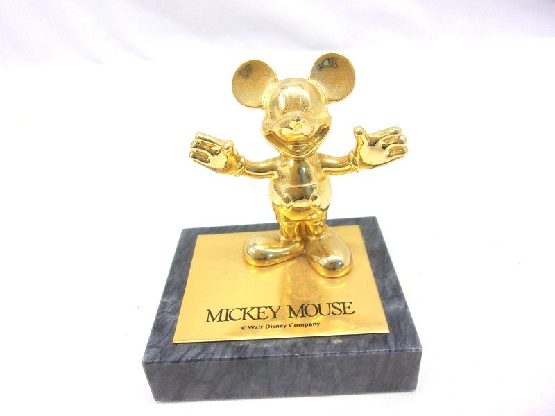 ディズニー ミッキーマウス DISNEY ディズニー100 1000円スタート Disney100 ブロンズ像 置物 Mickey Disney ミッキー Mouse Light 置物の通販 ⁄ 200体限定