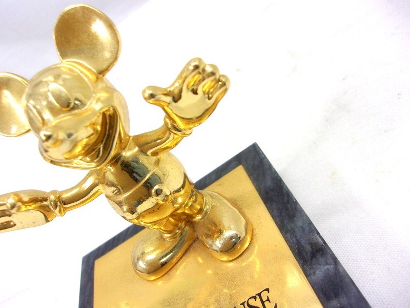 ディズニー ミッキーマウス DISNEY ディズニー100 1000円スタート Disney100 ブロンズ像 置物 Mickey Disney ミッキー Mouse Light 置物の通販 ⁄ 200体限定