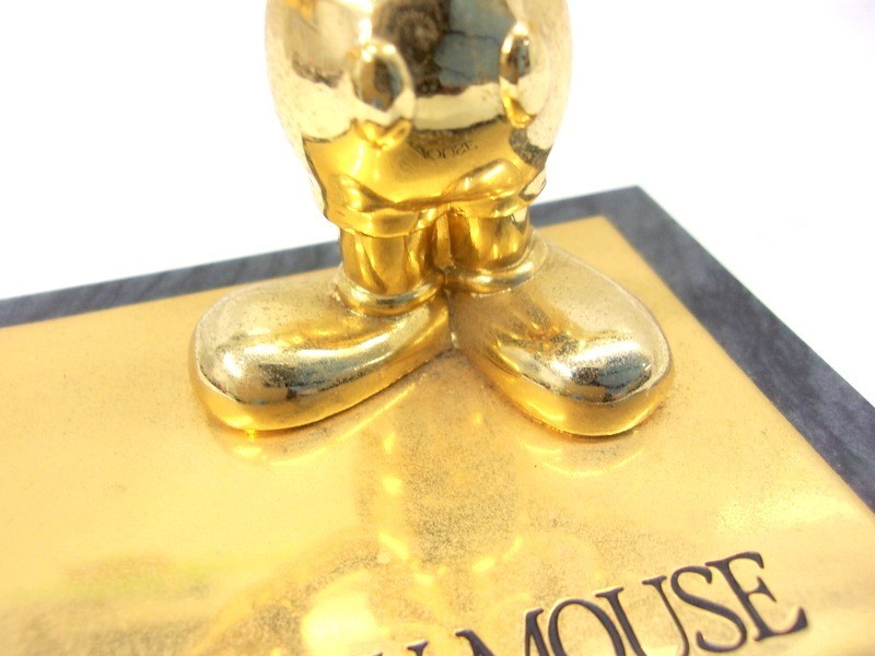 ディズニー ミッキーマウス DISNEY ディズニー100 1000円スタート Disney100 ブロンズ像 置物 Mickey Disney ミッキー Mouse Light 置物の通販 ⁄ 200体限定