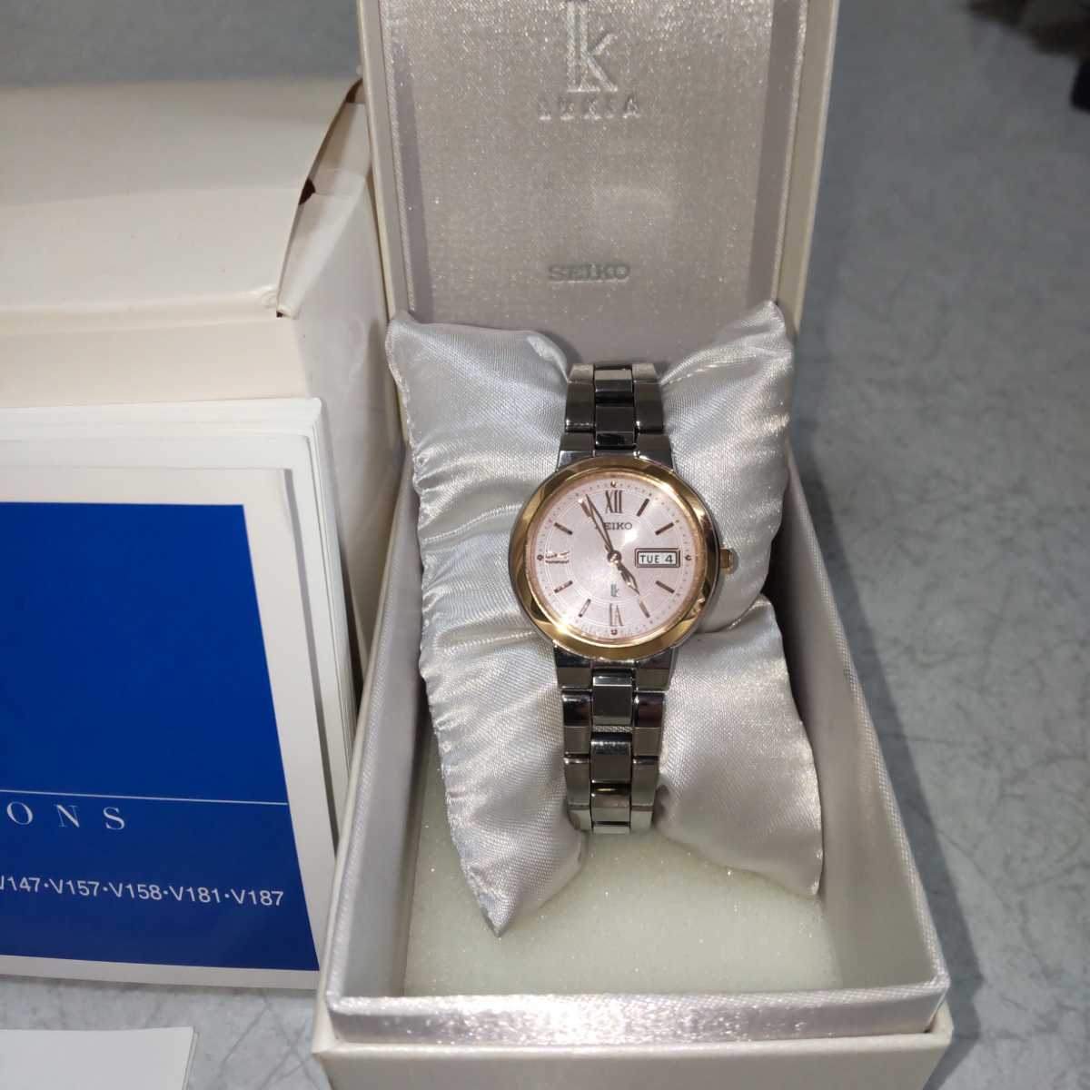 【2026，最新作】 クォーツ 腕時計 セイコー ルキア ピンク レディース腕時計 SEIKO(ルキア)｜売買されたオークション情報、yahooの商品情報をアーカイブ公開 - オークファン ルキア