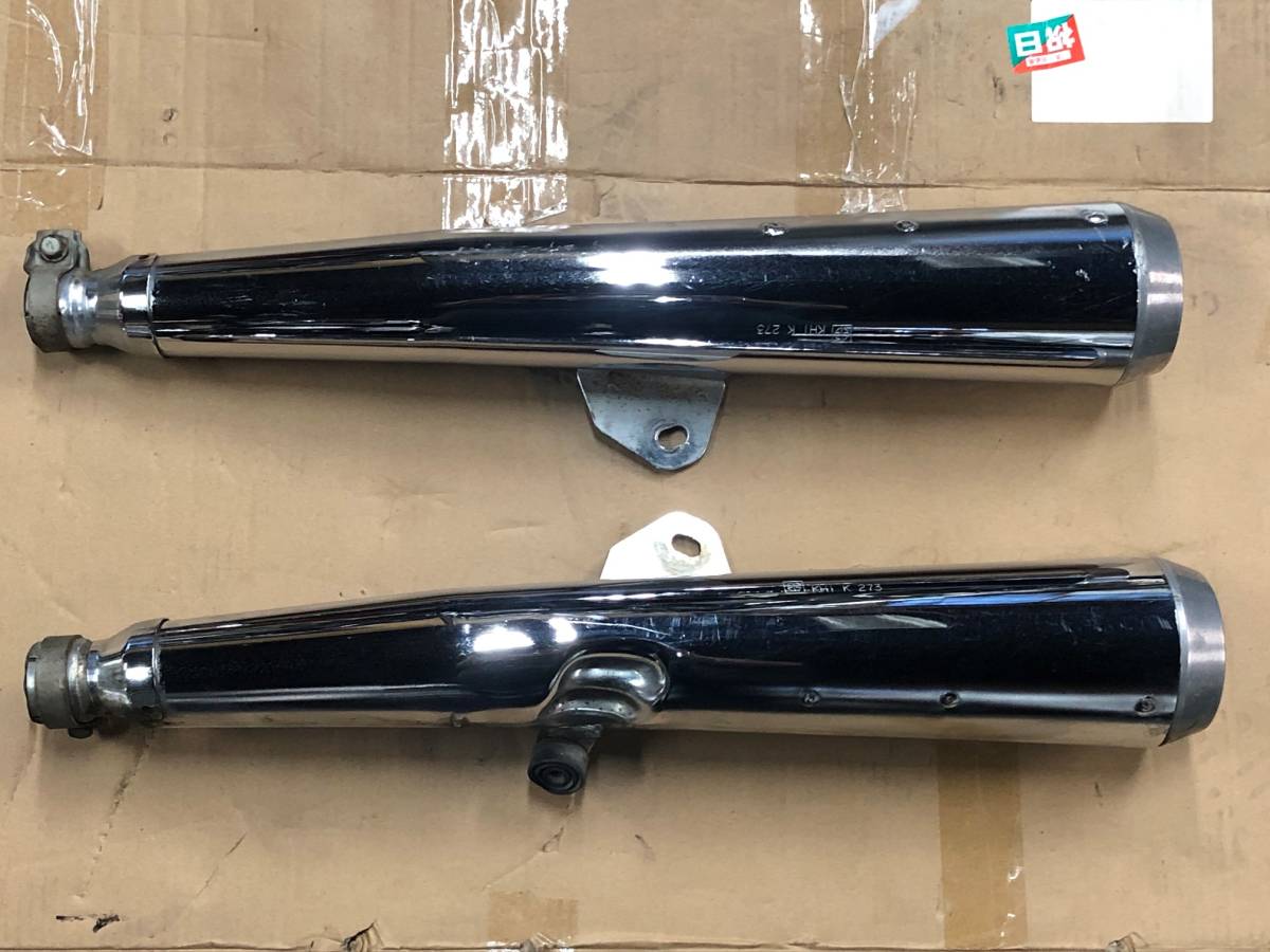 ゼファー750 純正マフラー&センタースタンド ゼファー750 純正マフラー