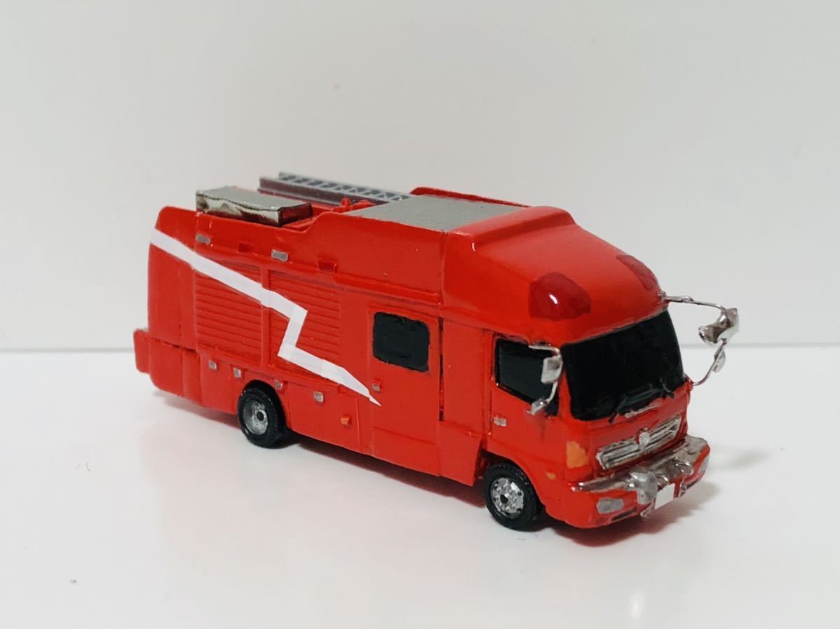 カスタム品】1/150(Nゲージサイズ) 消防車両 バス型救助工作車 