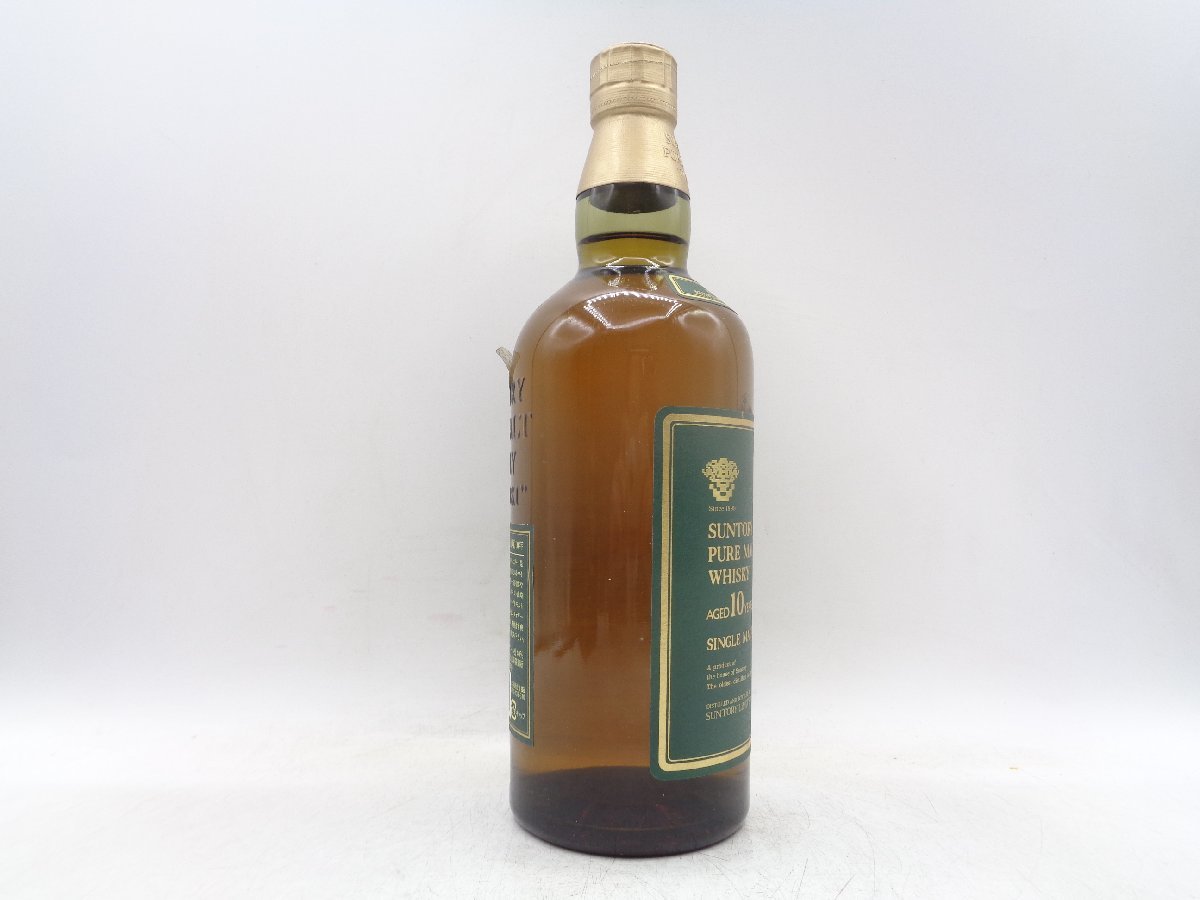 SUNTORY WHISKY サントリー ピュアモルト ウイスキー 山崎 10年