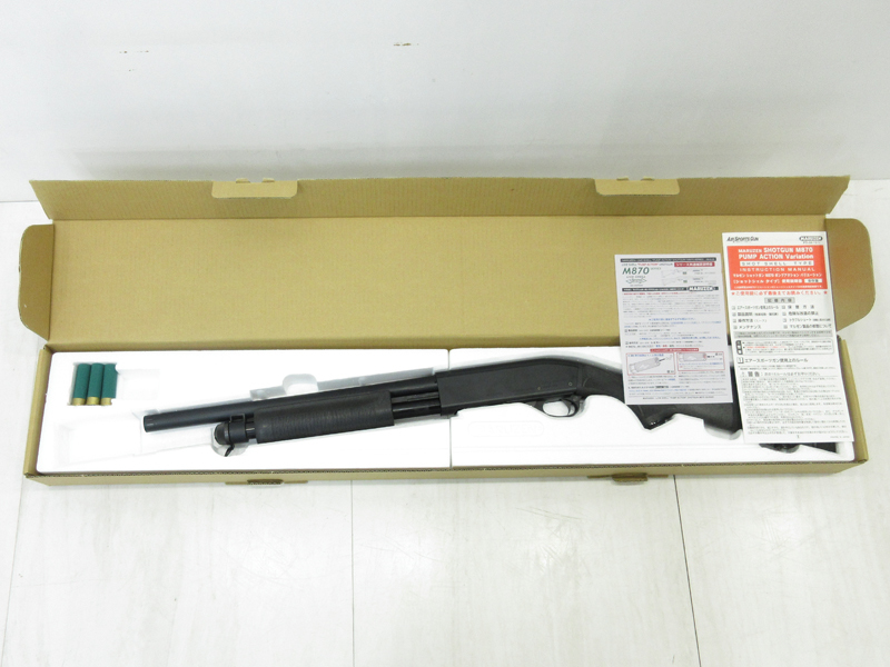 マルゼン M870 ブラックバージョン 箱、シェル14個付き マルゼン M870