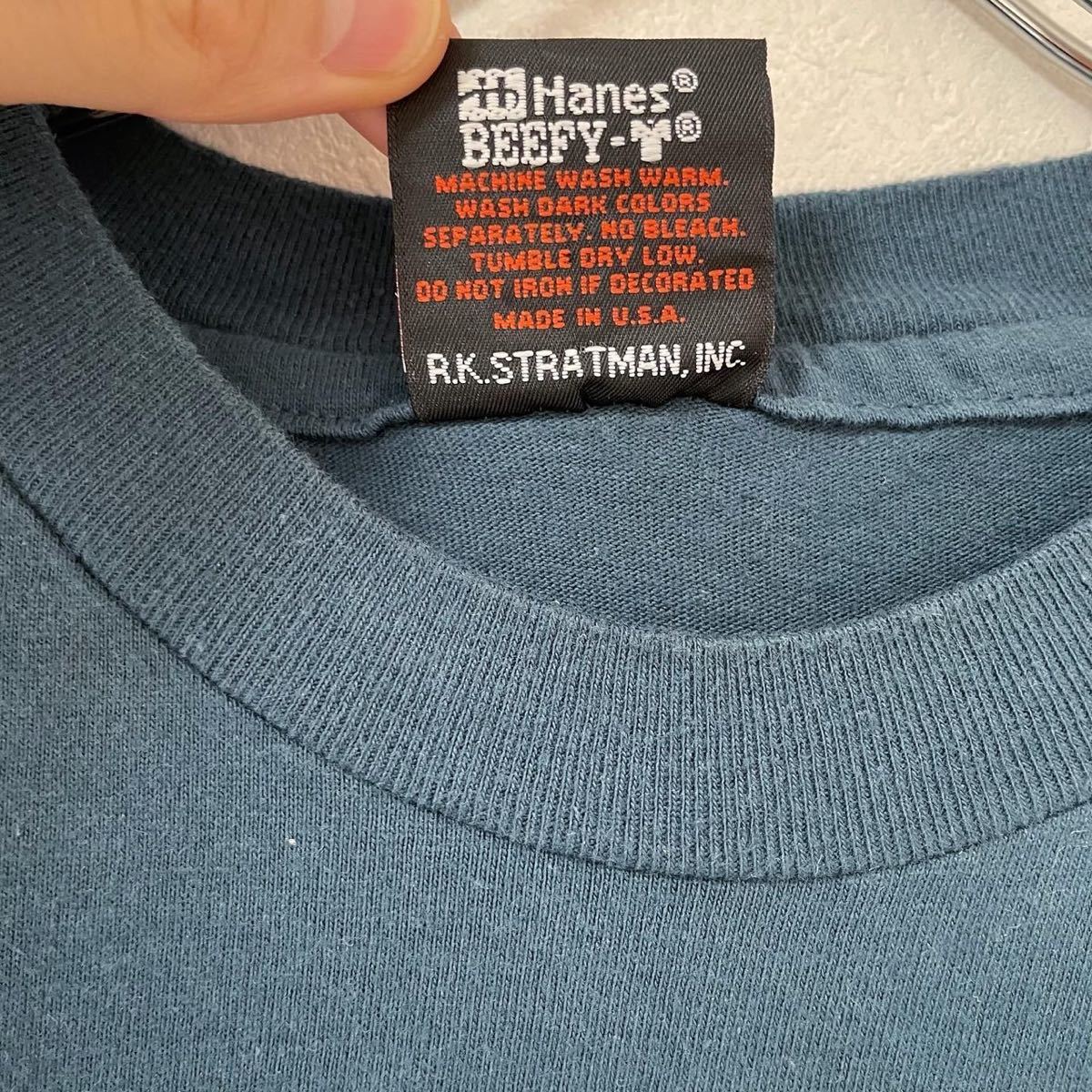 □激レア□90s USA製 HARLEY DAVIDSON オーバープリント イーグル T 