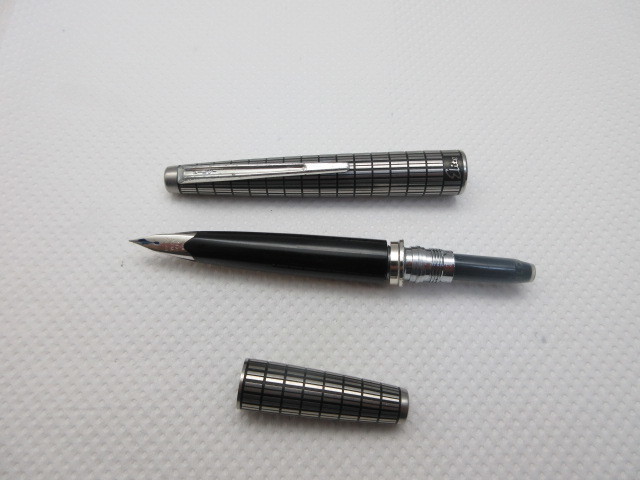 870☆ パイロット エリート 18K-750 H 775 / PILOT Elite / 格子柄