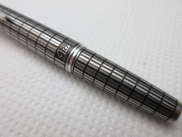 870☆ パイロット エリート 18K-750 H 775 / PILOT Elite / 格子柄