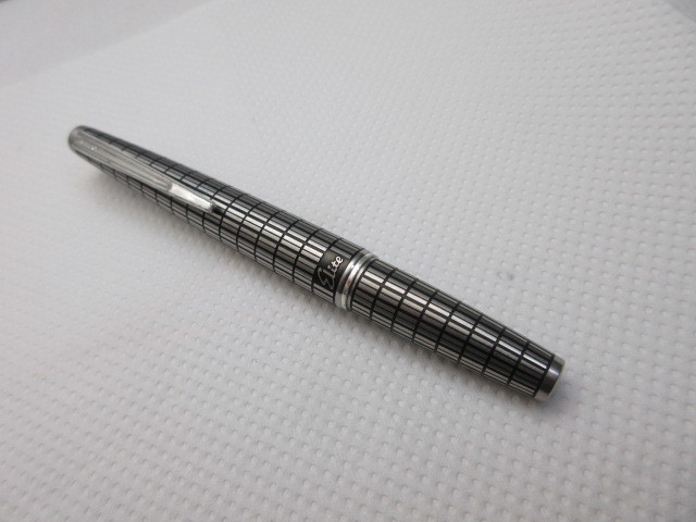 PILOT パイロット Elite エリート 万年筆 格子柄 18K-750 870☆ パイロット エリート 18K-750 H 775 / PILOT Elite / 格子柄