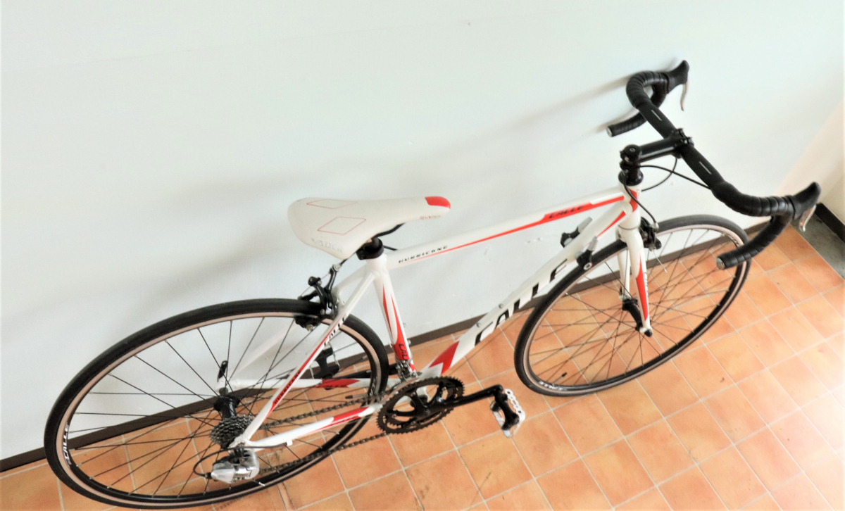 CALLE HURRICANE ハリケーン ロードバイク 2×7段変速 レッド×ホワイト