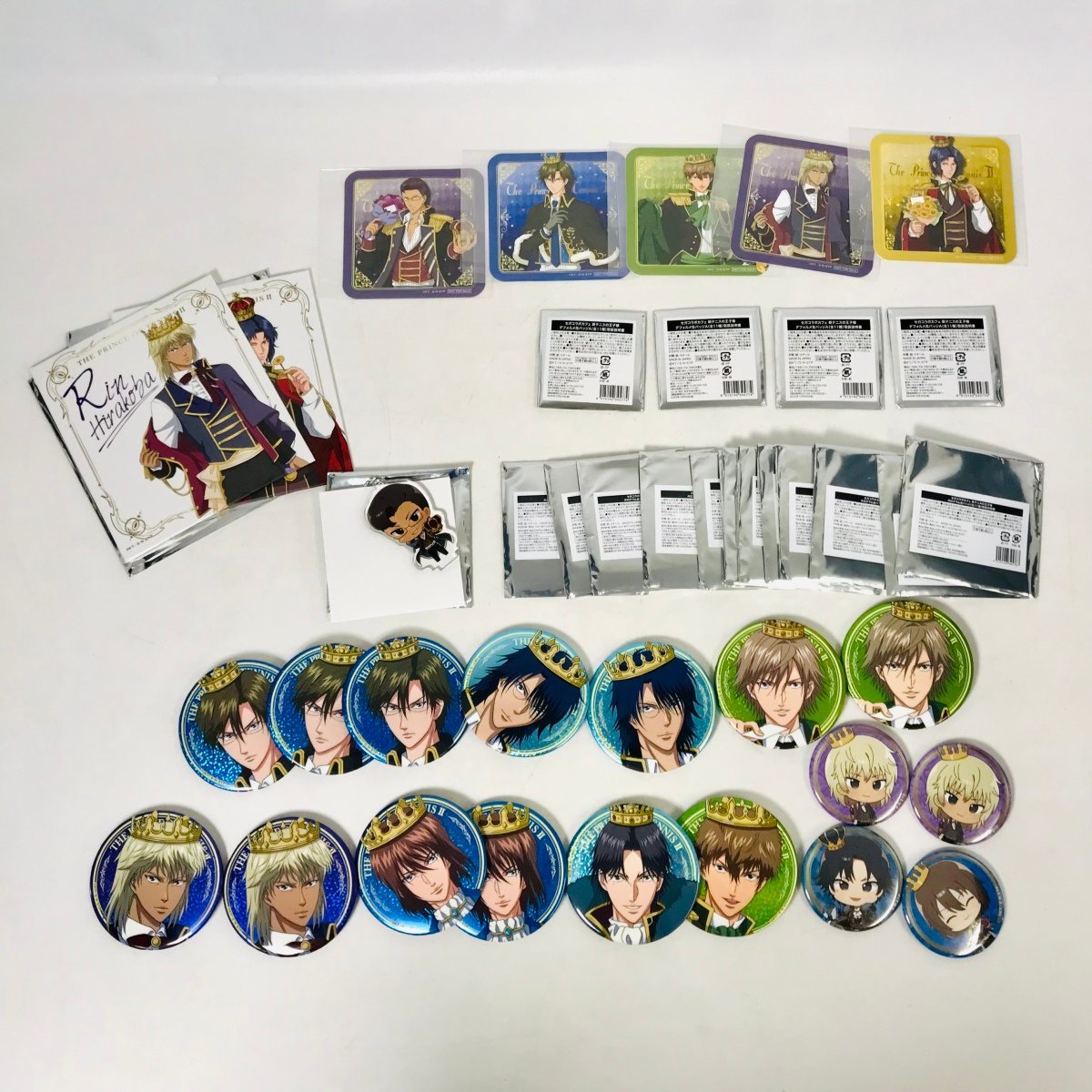 オンラインストア販促 テニスの王子様 テニプリスト アクリルキーホルダー バレンタイン キッス キャラクターグッズ