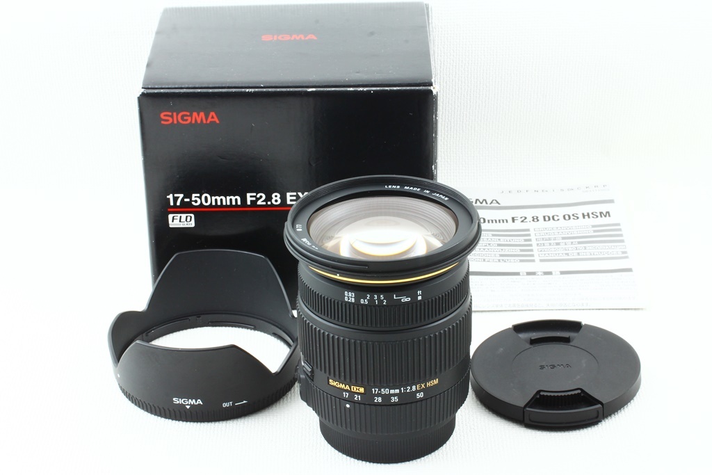極上品◇SIGMA シグマ 17-50mm F2.8 EX DC HSM Sony ソニー◇元