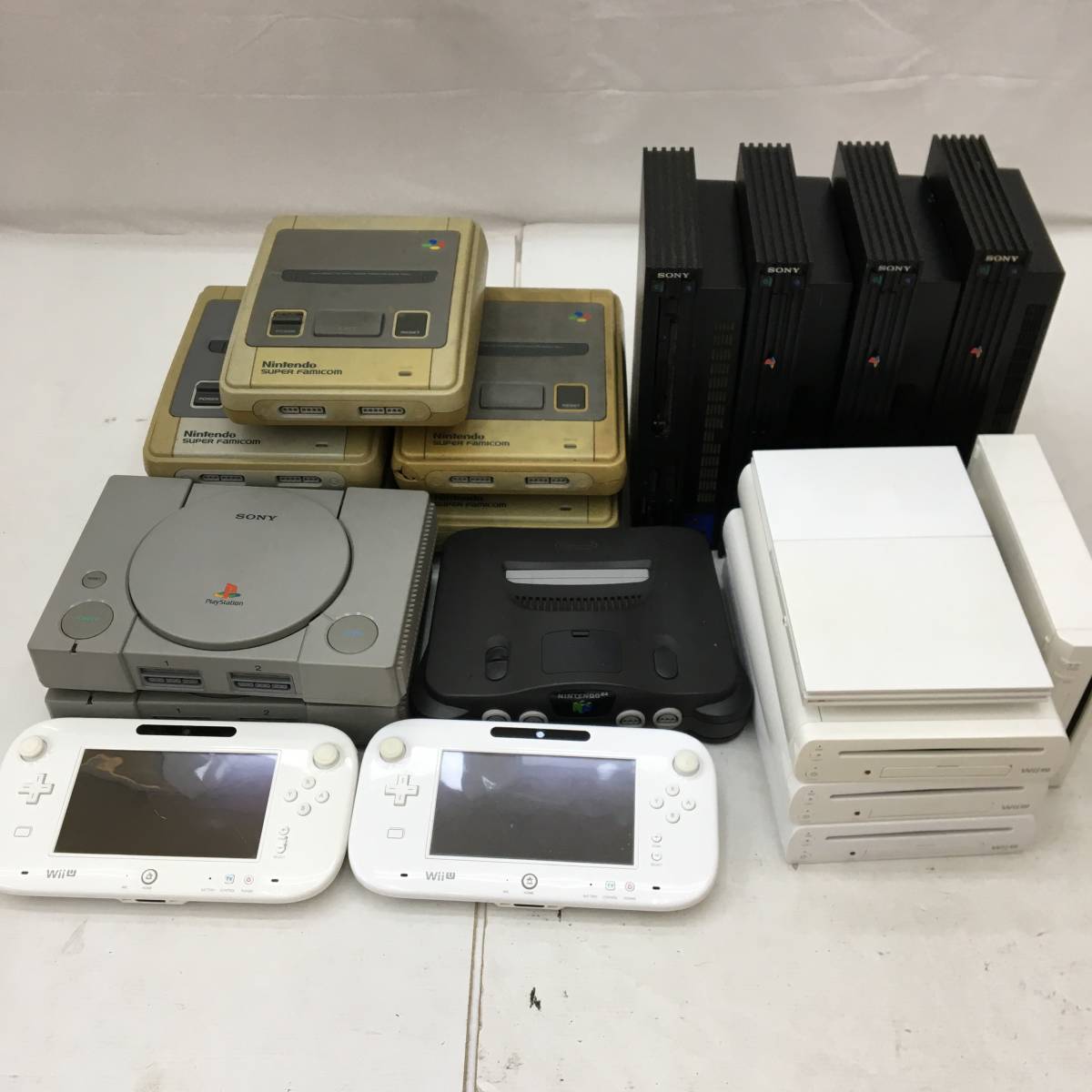 1円～【ジャンク品】ゲームハード まとめ セット 大量 PS2 / WiiU