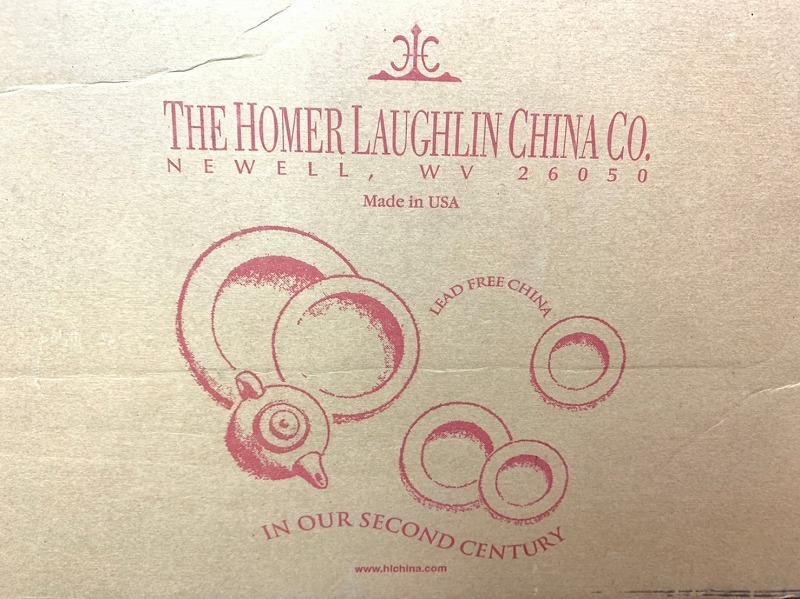 HOMER LAUGHLIN 米軍 実物 CHINA デッドストック MILITARY（ミリタリー