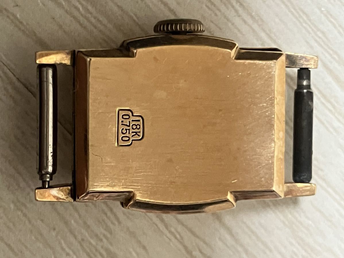 1円〜 DENRO デンロ 18K/750 金無垢 重さ7.24gレディース アンティーク