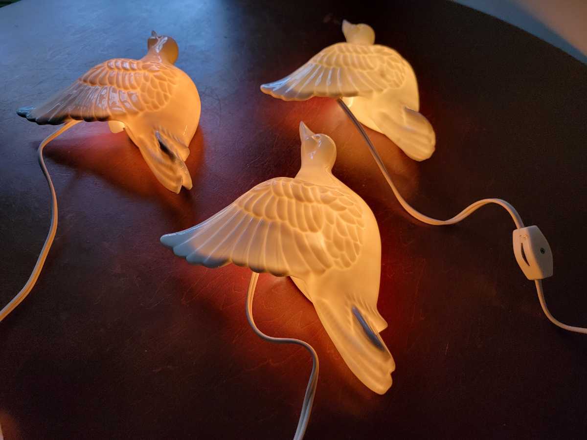 Flying Wall Birds | of Set 0 Ceramic Bird Decor Hannah ヨーロッパ 