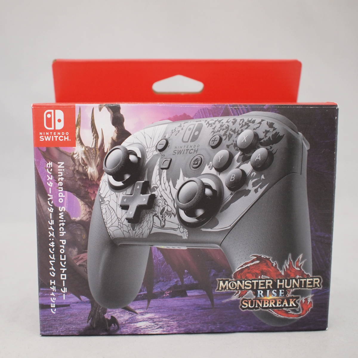 ほぼ未使用 】 Nintendo Switch Proコントローラー モンスターハンター