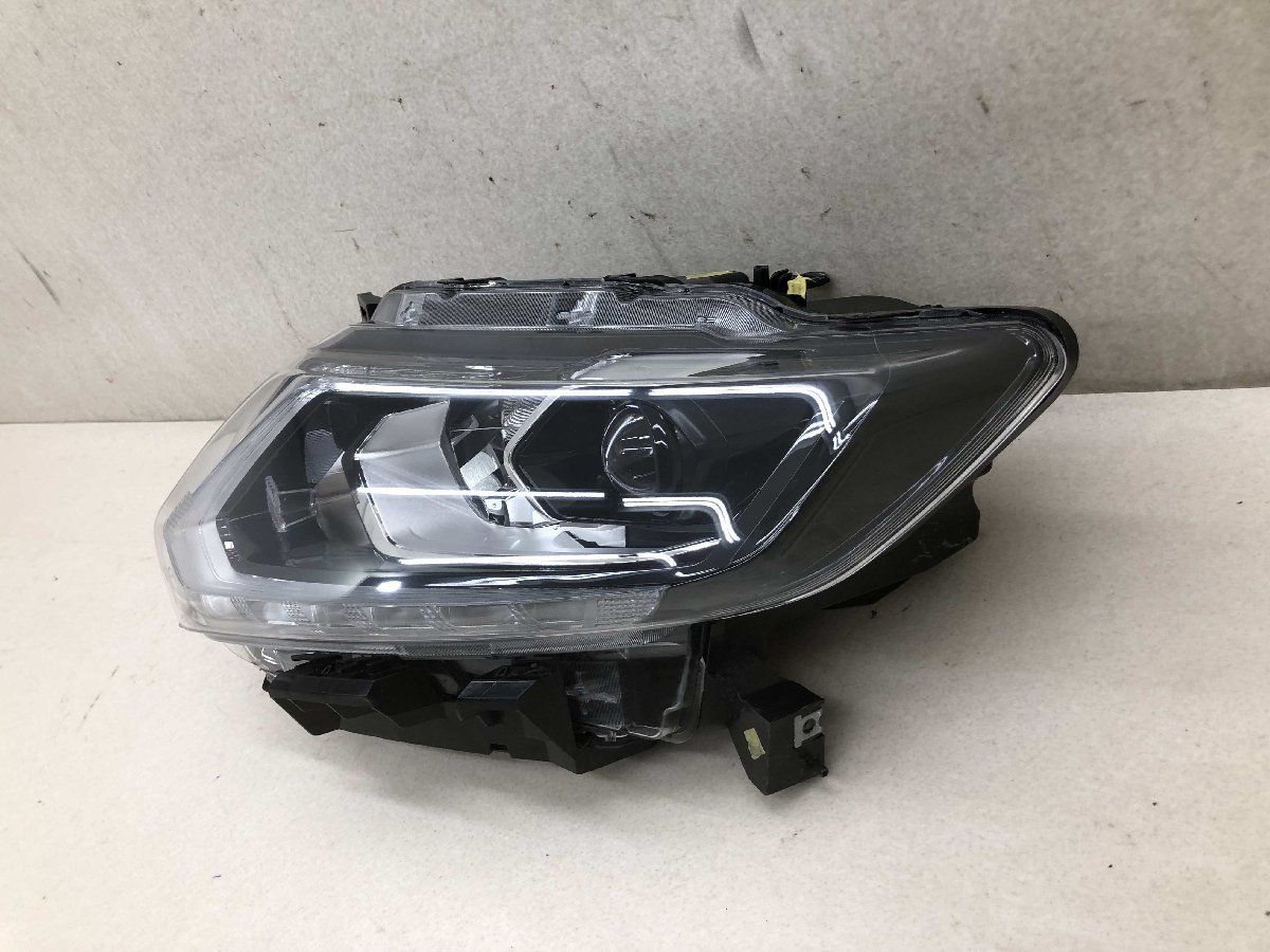 前期 T32 エクストレイル LED KOITO 100-17942 純正 左 ヘッドライト 