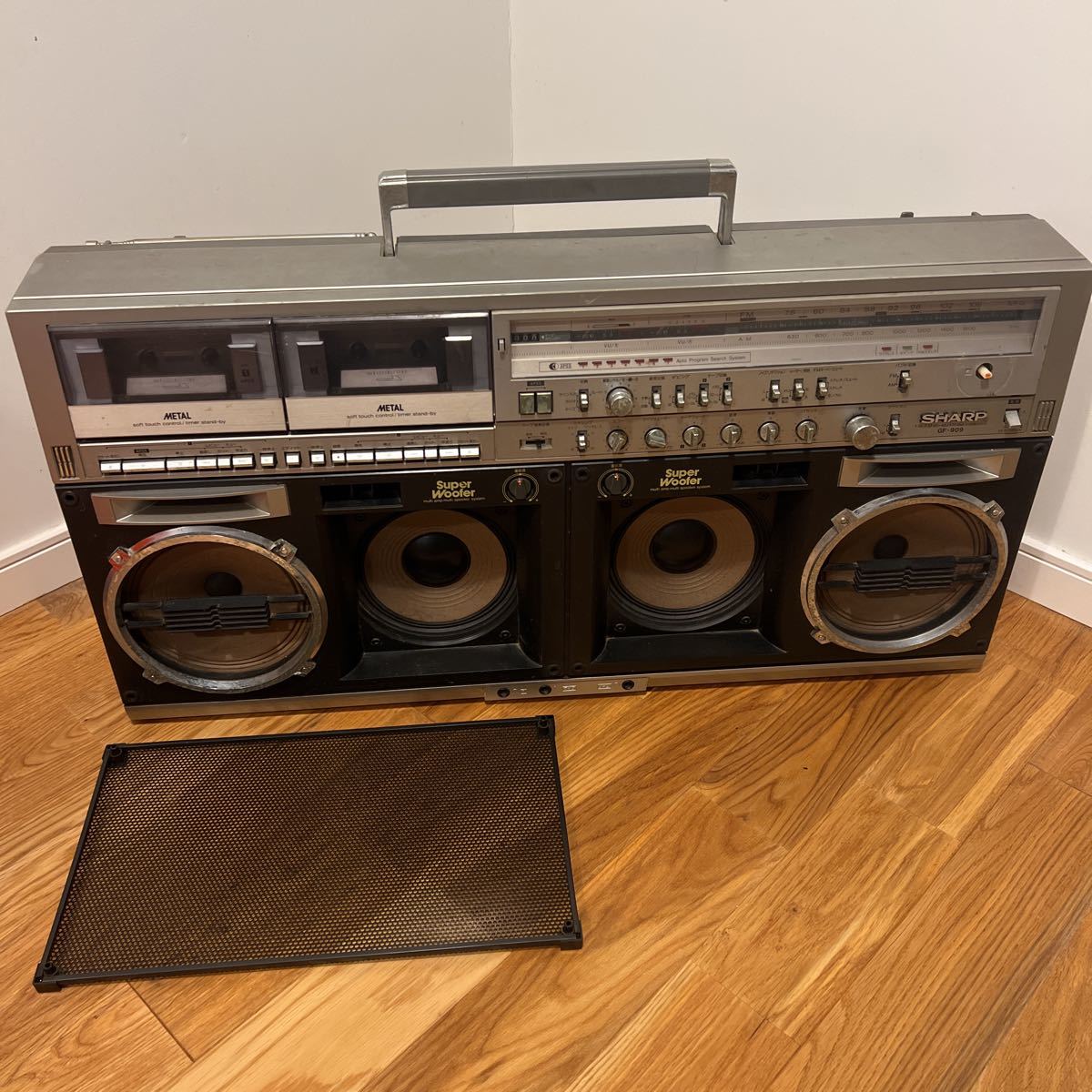 GF-909 SHARP SEARCHER-W THE ラジカセ シャープ Boombox Double The 