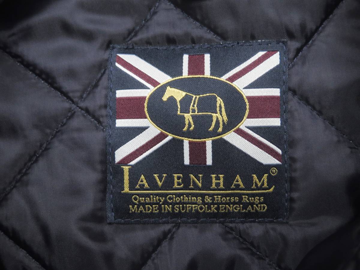 LAVENHAM×KUON ラベンハム/クオン LVH-19A-035 19AW RAYDON 刺し子