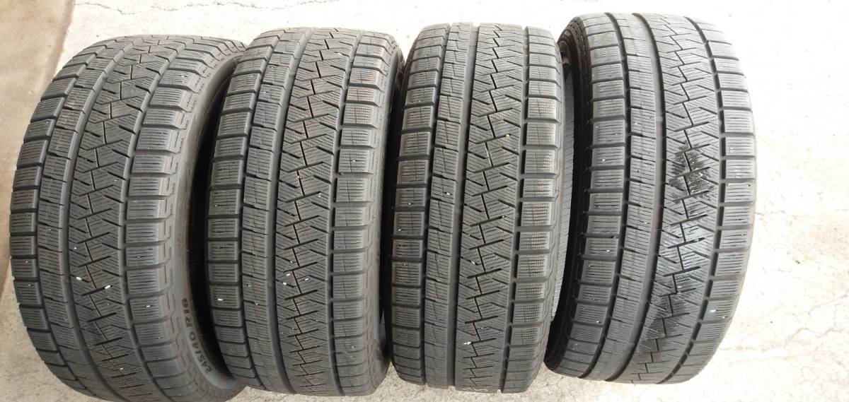 【人気SALE，格安】 245/40R18　ピレリ　PIRELLI　スタッドレス　アイス　アシメトリコ　ICE ASIMMETRICO　STUDLESS WRX　AUDI 雪　スノータイヤ　レガシイ