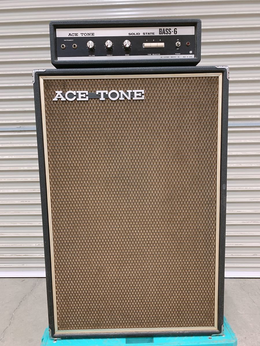 BASS-6 TONE ACE Ace エーストーン Tone Bass ギターアンプ 中古 訳