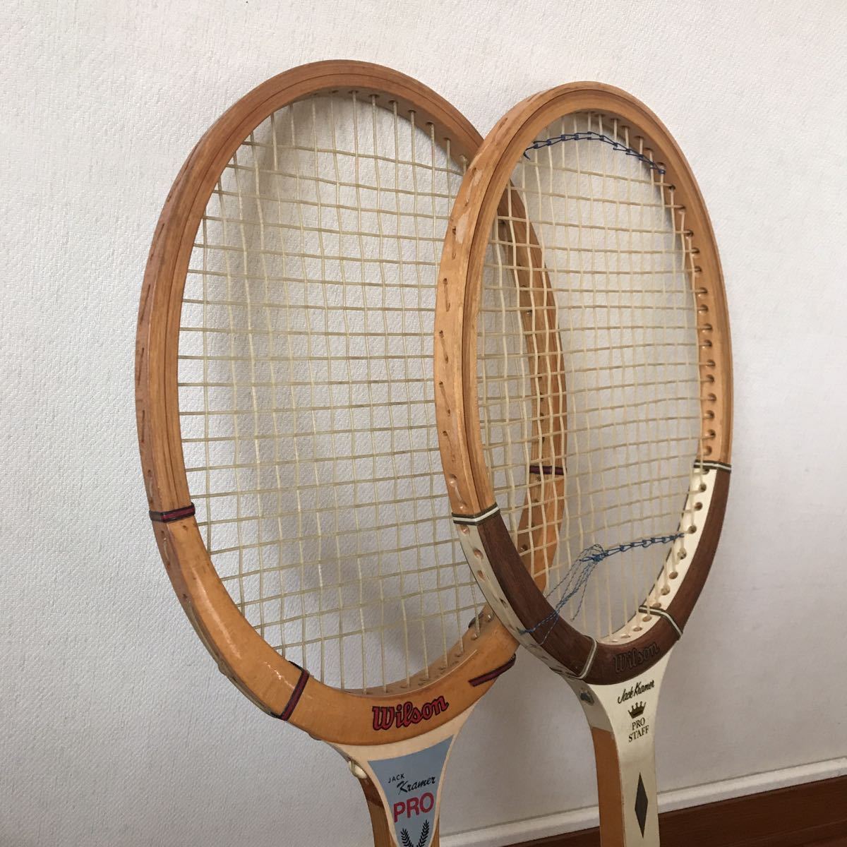 1円スタート ヴィンテージ 硬式テニスラケット 木製 PRO PROSTAFF