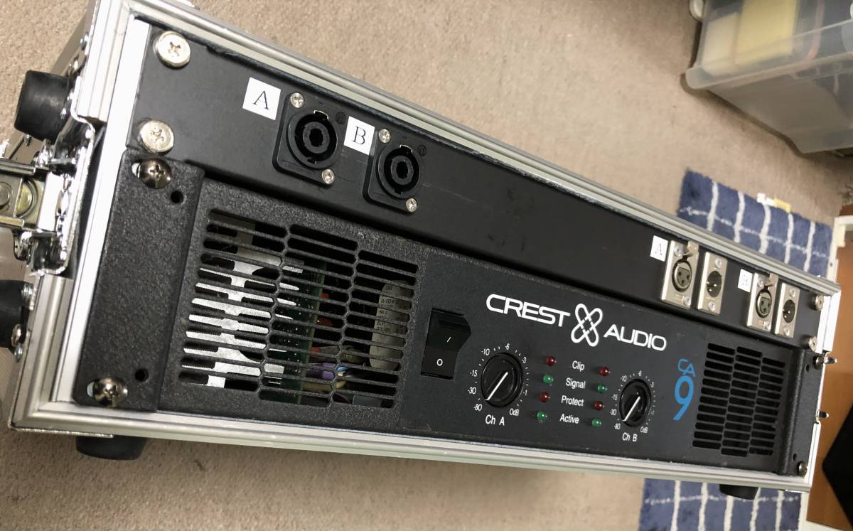 CREST AUDIO CA9 - Power Audio CA4 Amplifier ステレオパワーアンプ