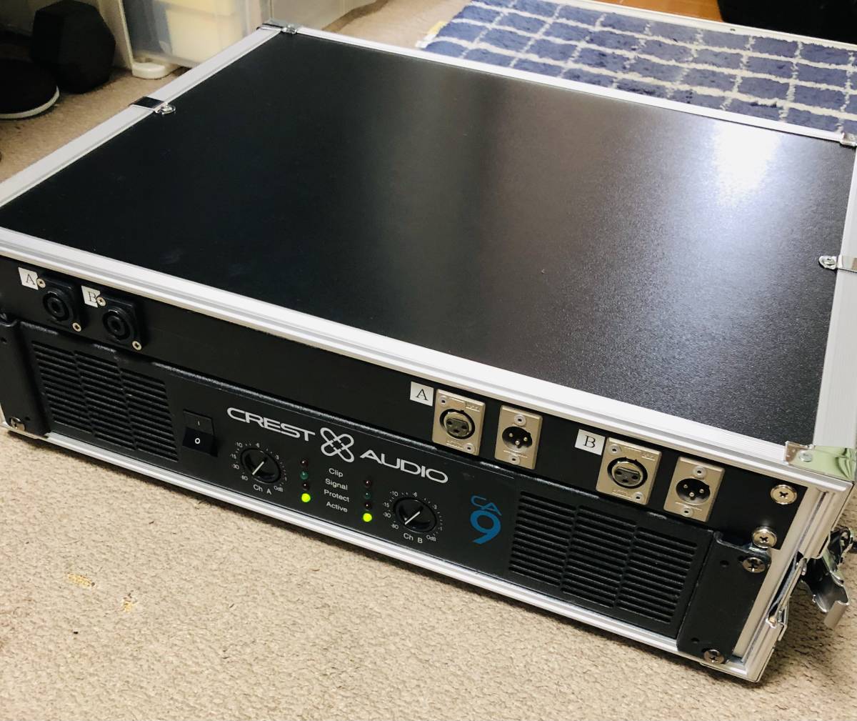 CREST AUDIO CA9 - Power Audio CA4 Amplifier ステレオパワーアンプ