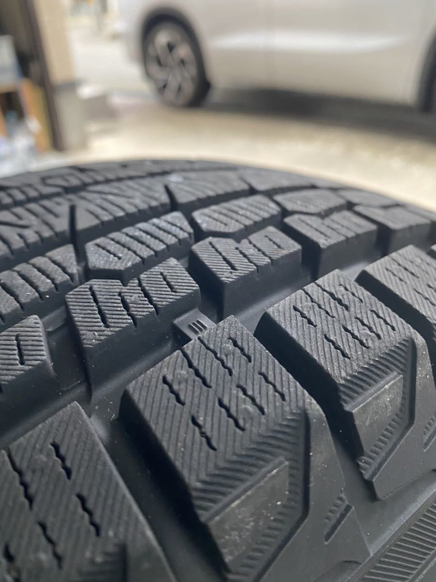 中古美品 バリ溝 2020年製 デリカD5 215/70R16 社外アルミホイール4本 