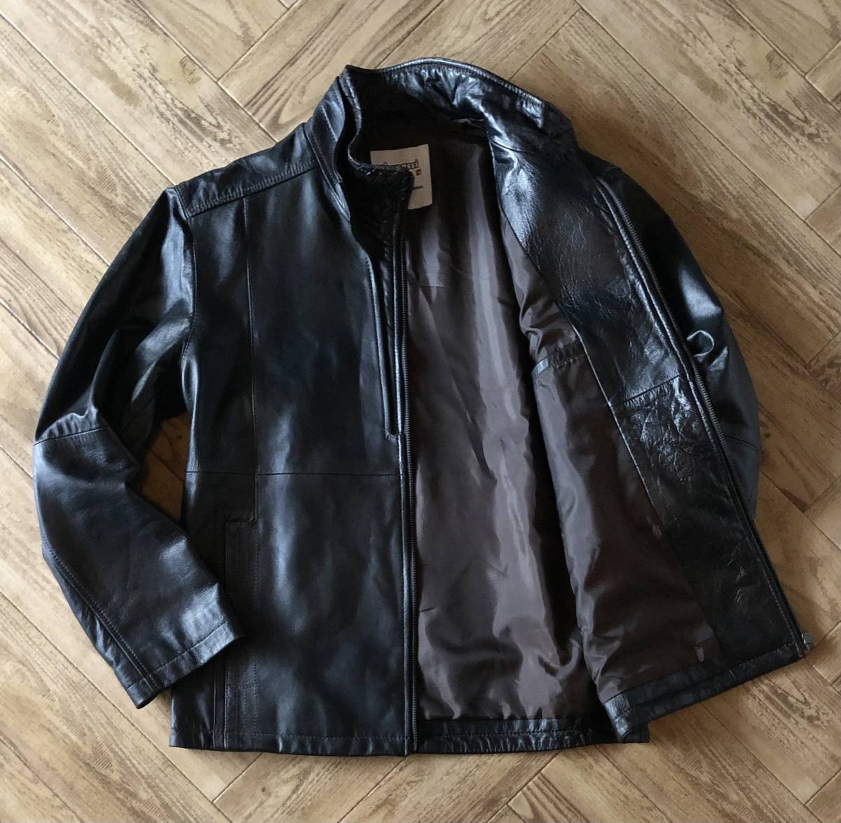 レザージャケット バラシ barassi ブルー　ジャケット　革　アウター バラシ barassi （20） Barassiのフリマアイテム一覧 革ブルゾン
