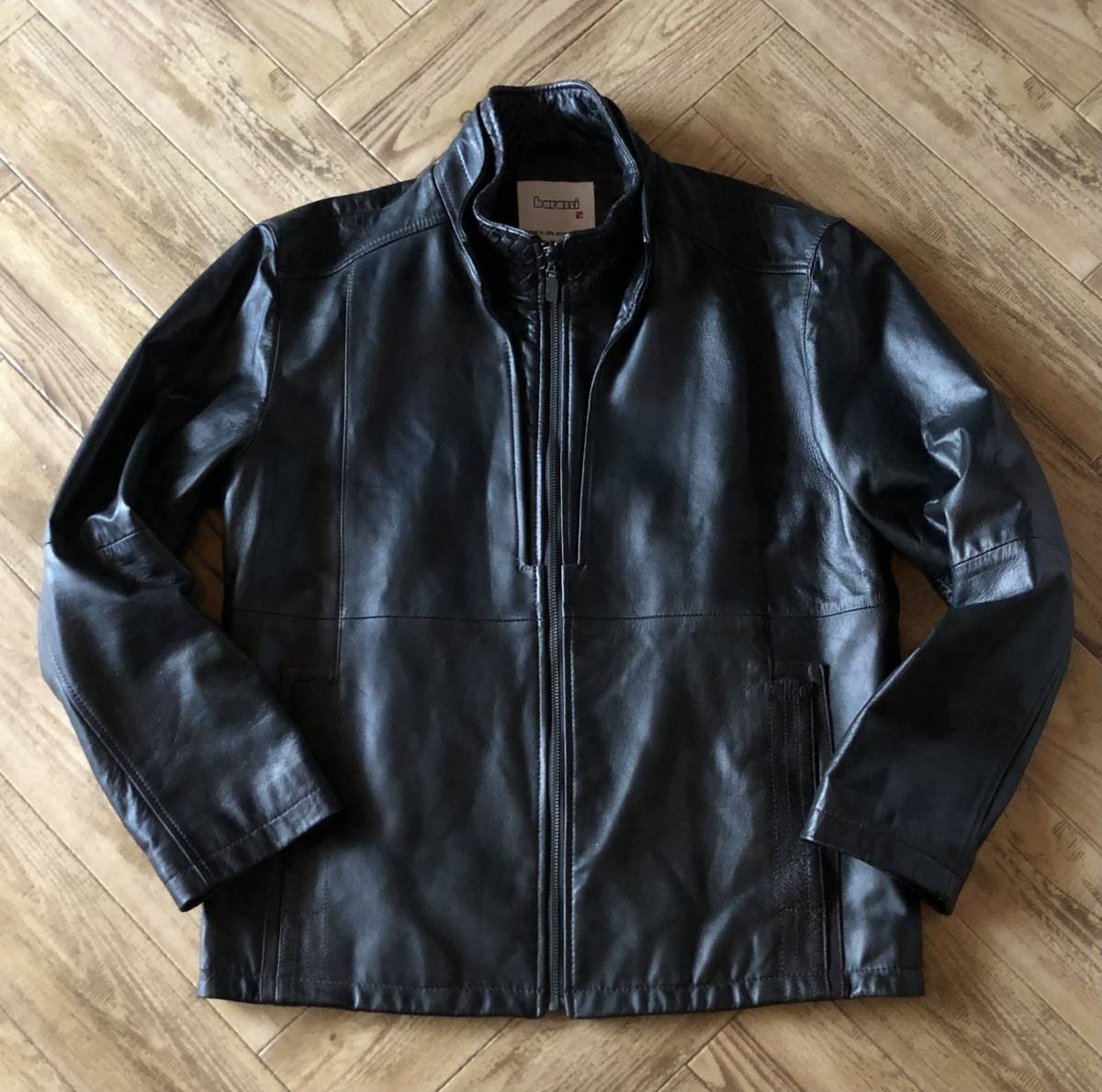 BARASSI ラムレザージャケット 羊革 バラシ barassi （20） Barassiのフリマアイテム一覧 革ブルゾン