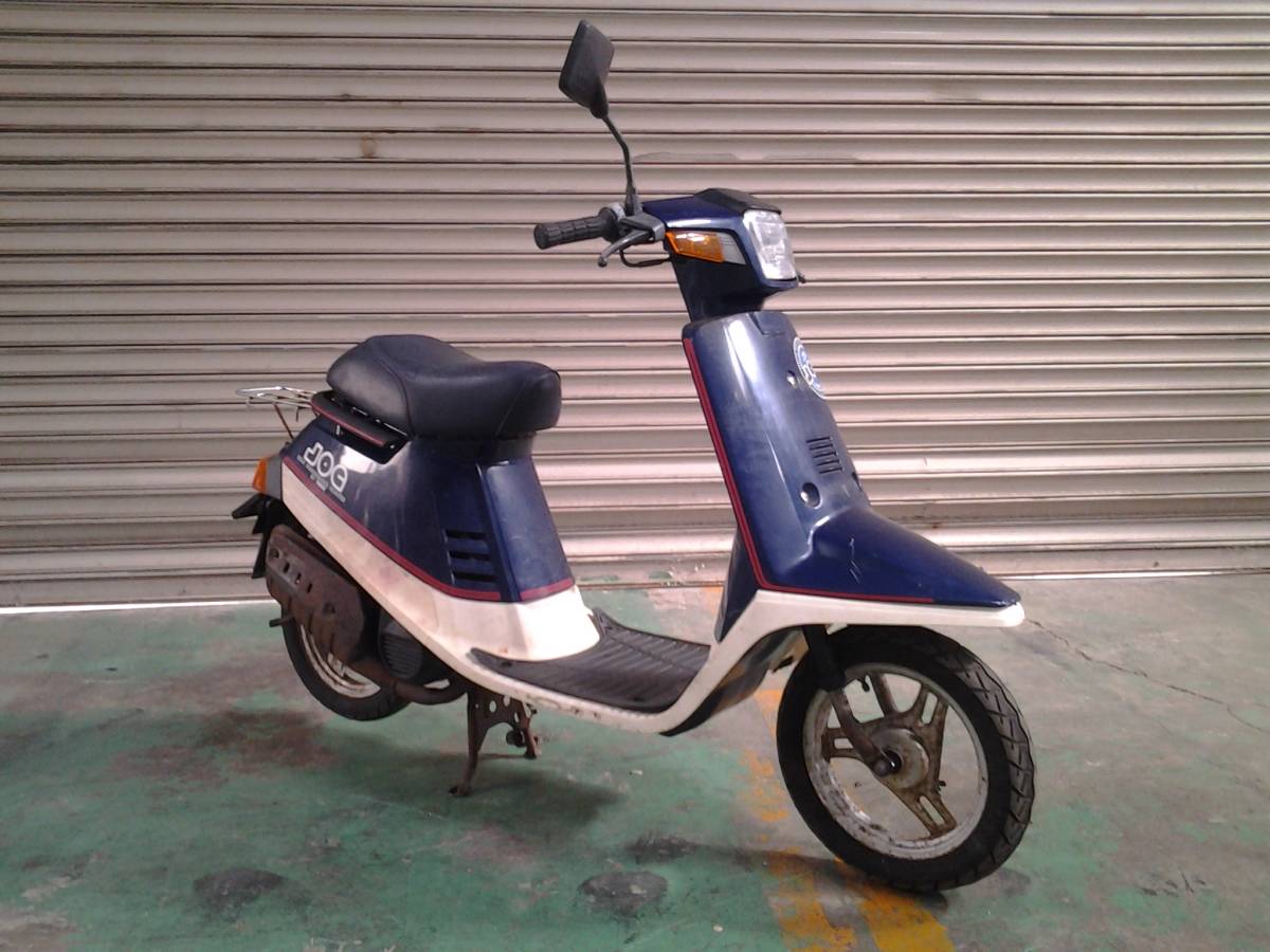 ヤマハ 旧ジョグ JOG ペリカン 27V キックOK 書類付き ベース車 27V
