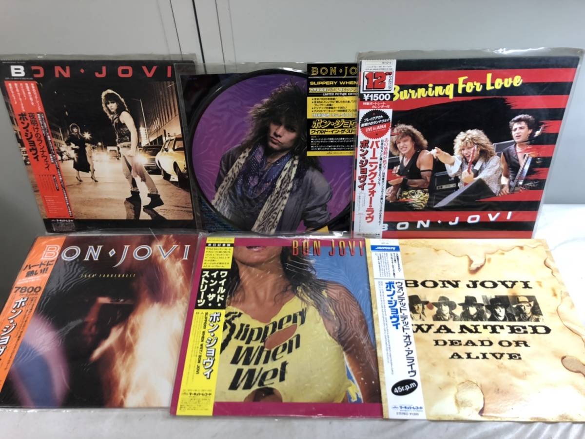 Bon Jovi BON JOVI : jovi」レコードの落札相場 bon 「ボンジョヴィ