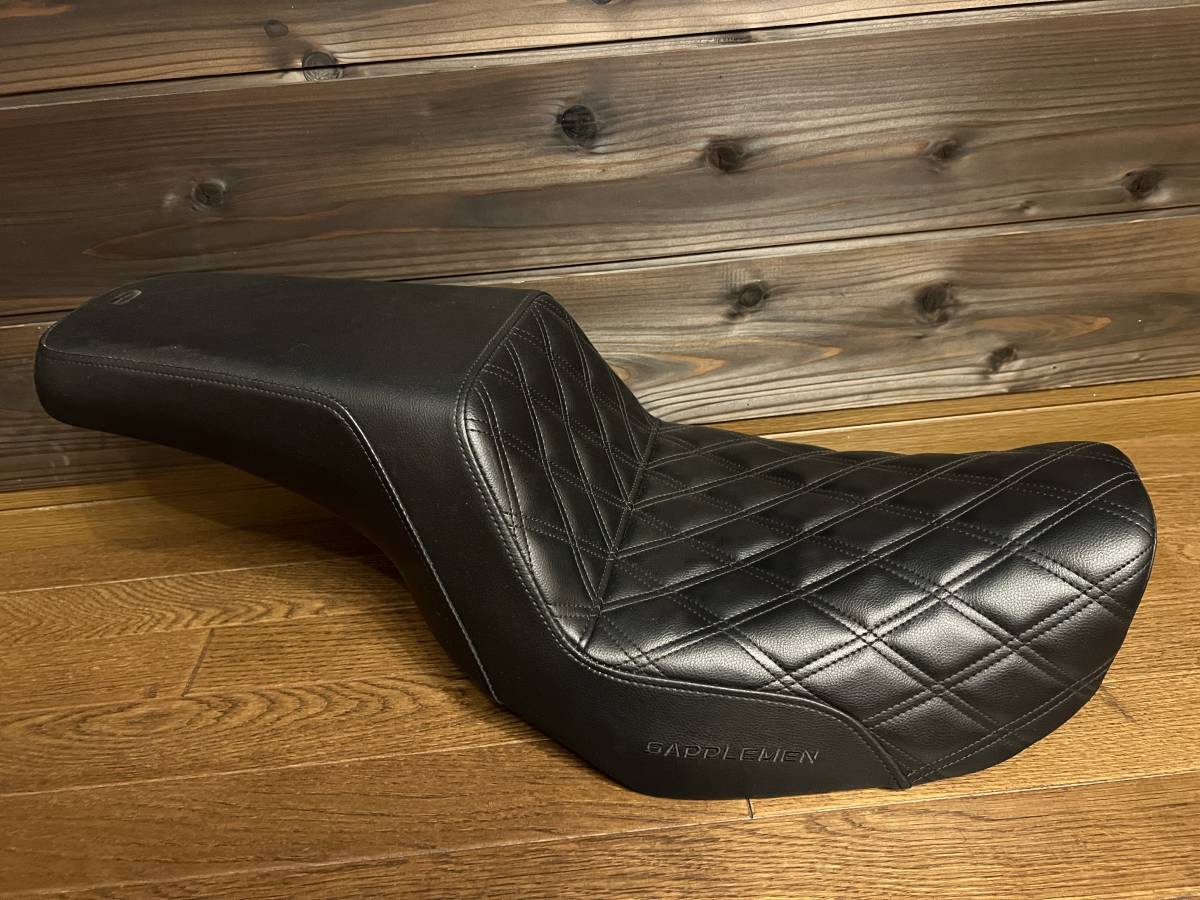 セール，人気セール Saddlemen セットアップ ツーアップシート フロントLSステッチ FXDLS ダイナ クラブスタイル スピードクルーザー(社外品)｜売買されたオークション情報、yahooの商品情報をアーカイブ公開 - オー ハーレーダビッドソン用